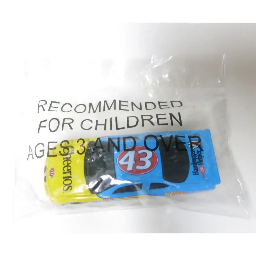 NASCAR General Mills Promo Race Car Andretti #43 Pontiac Diecast Sealed Y2K Toy